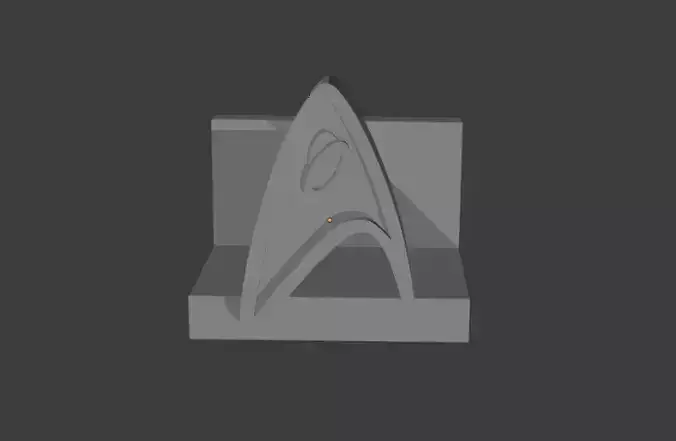Star Trek Badge Business Card Holder