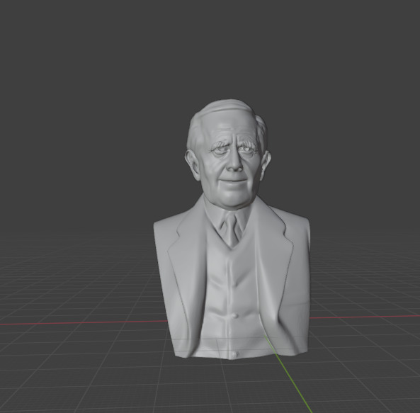 Jrr Tolkien 3D print model_1