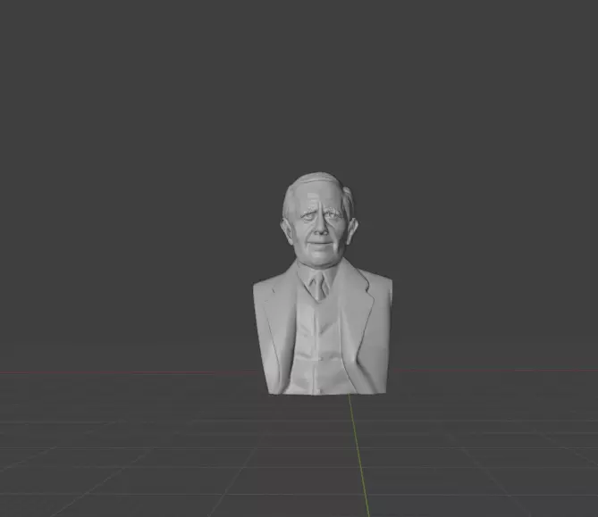 Jrr Tolkien 3D print model_0