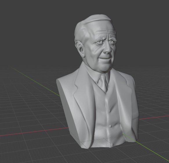 Jrr Tolkien 3D print model_6