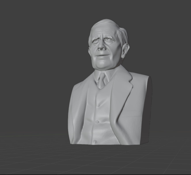Jrr Tolkien 3D print model_15