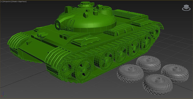 Tank T54 from the Sparrow set 3D print model