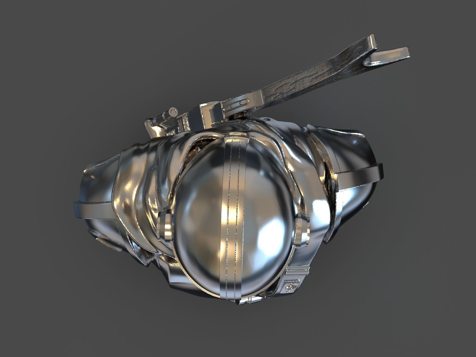 The Mandalorian Din Djarin Bust 3D print model_57