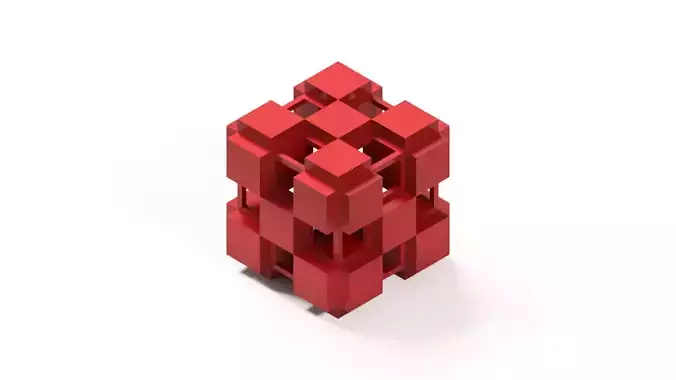 3D CUBE MODEL