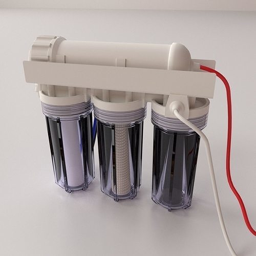 RODI Water Filter 3D model