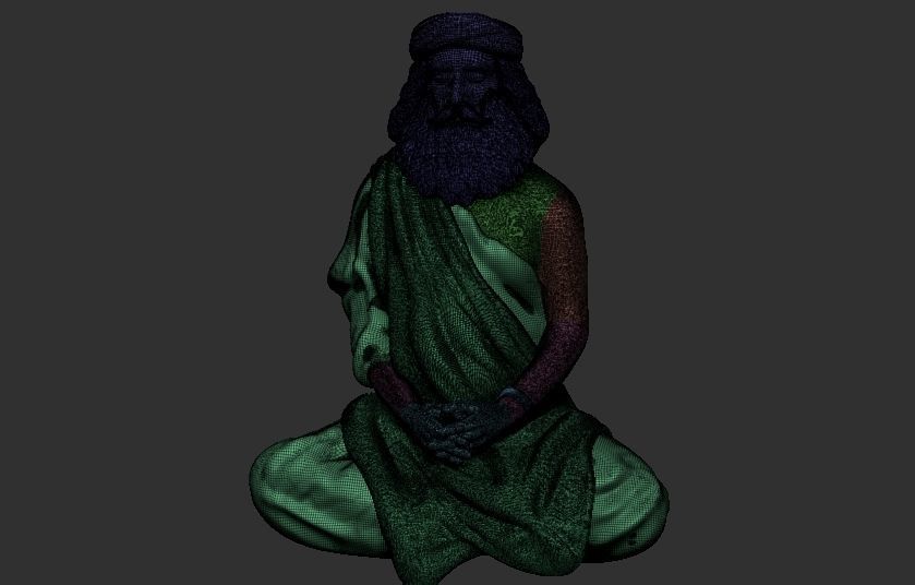 SADHGURU JAGGI VASUDEV 3D print model_2
