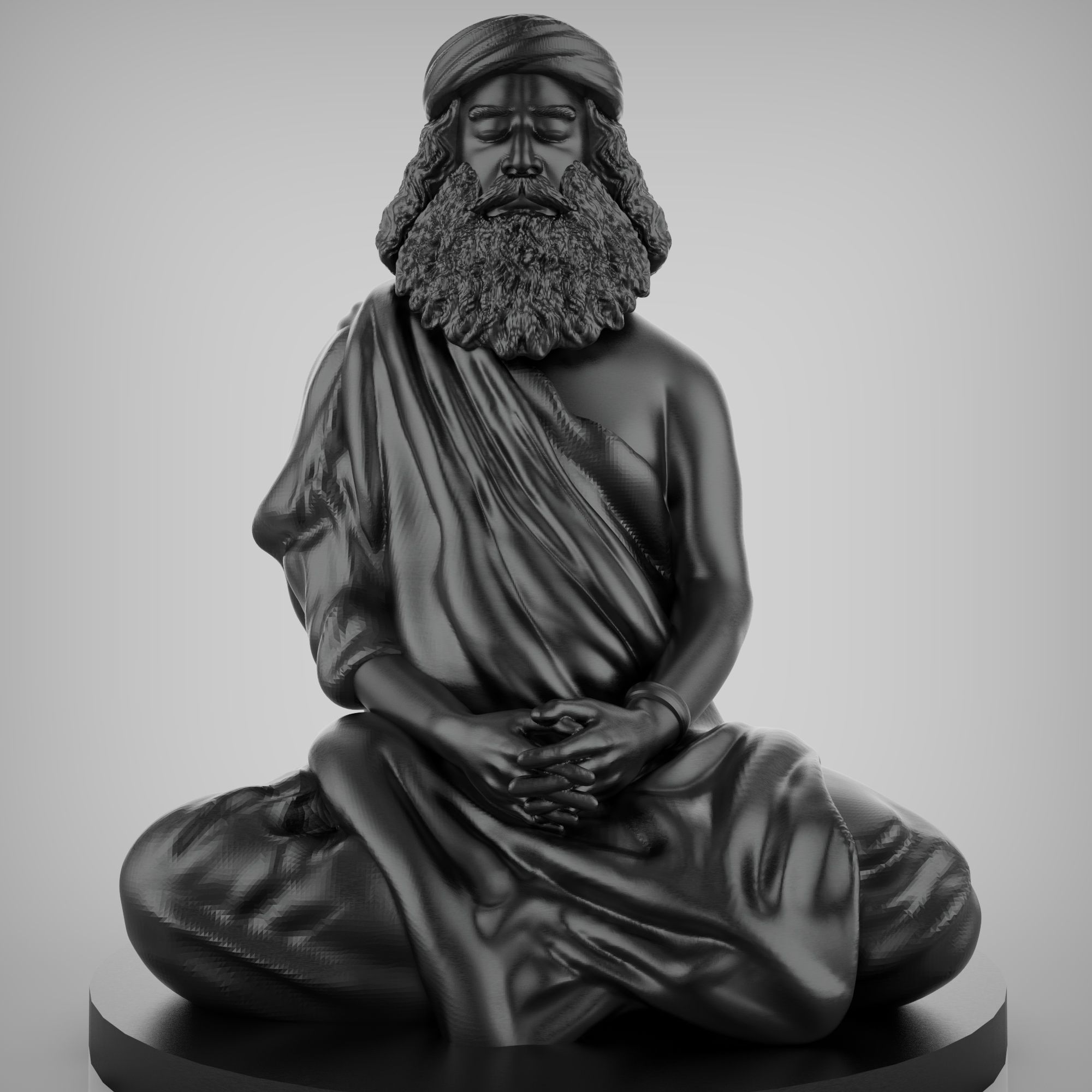 SADHGURU JAGGI VASUDEV 3D print model_1