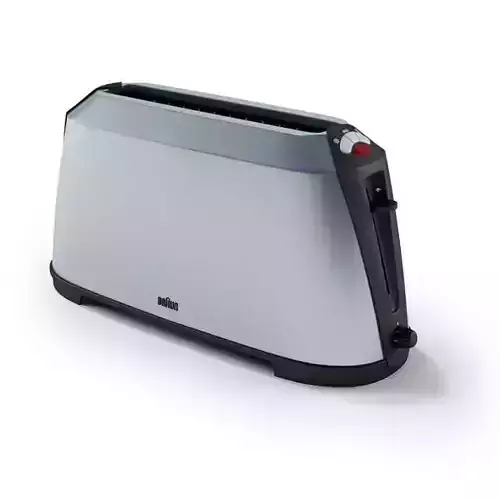 Grey Braun Bread Toaster