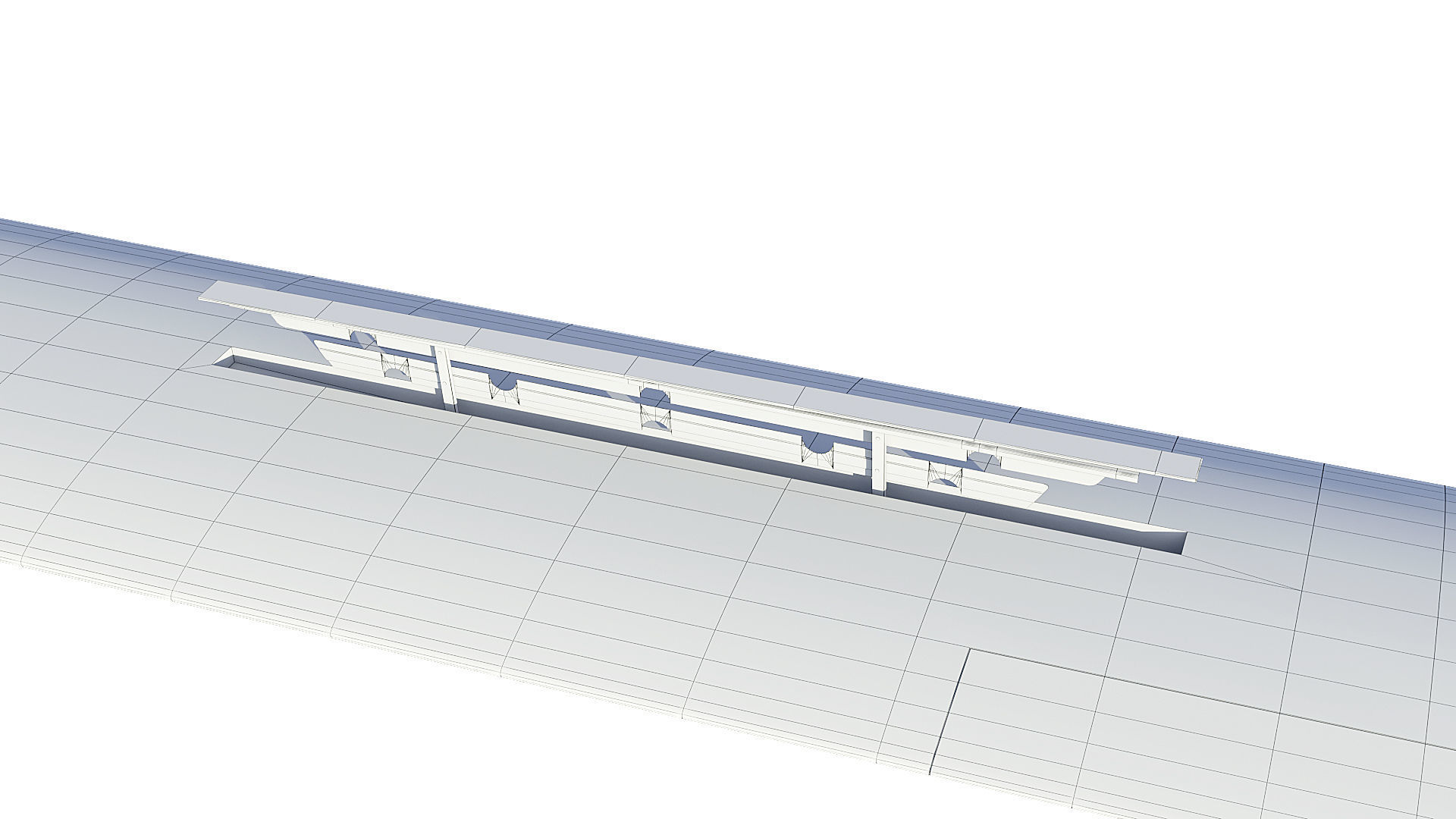 Rolladen-Schneider LS4 Glider  3D model_22