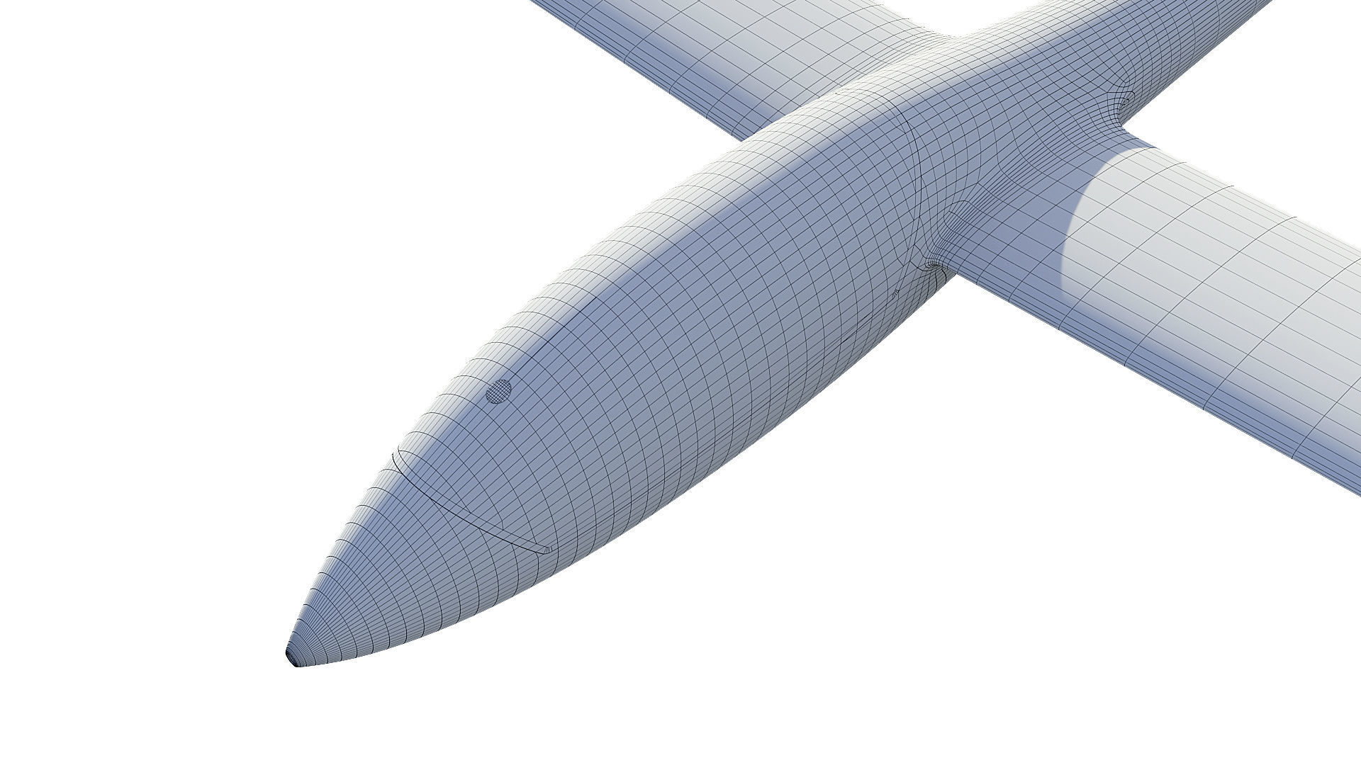 Rolladen-Schneider LS4 Glider  3D model_14