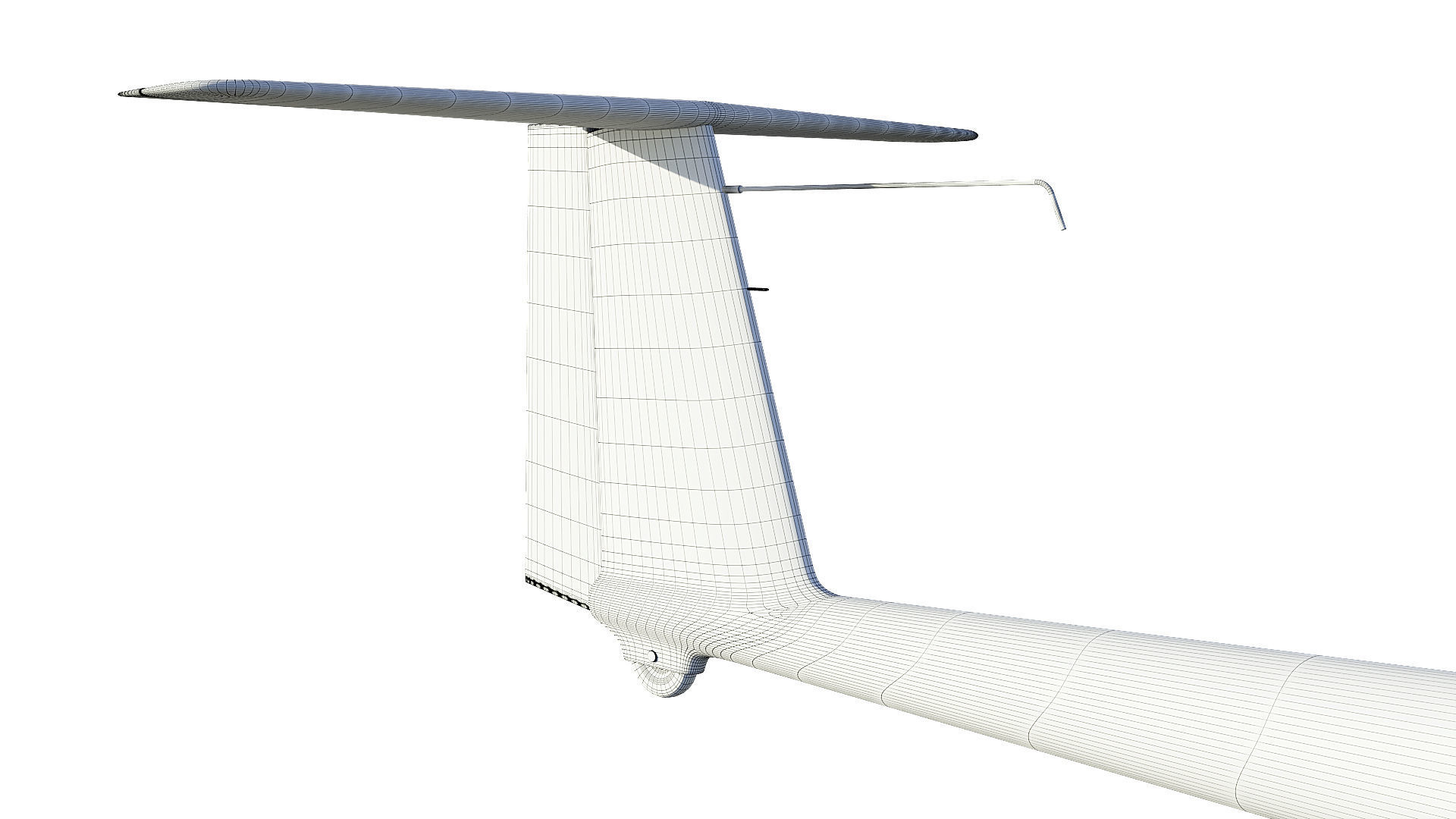Rolladen-Schneider LS4 Glider  3D model_32