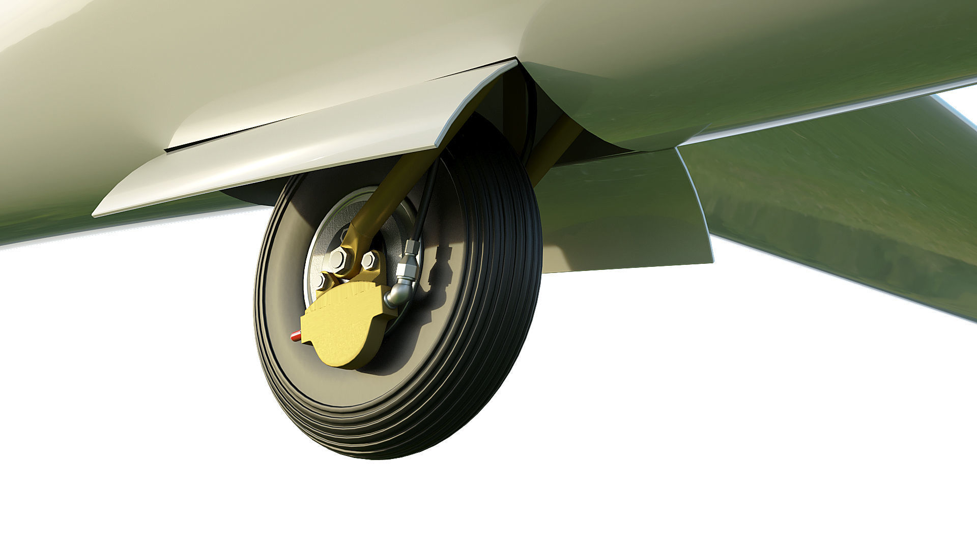 Rolladen-Schneider LS4 Glider  3D model_29