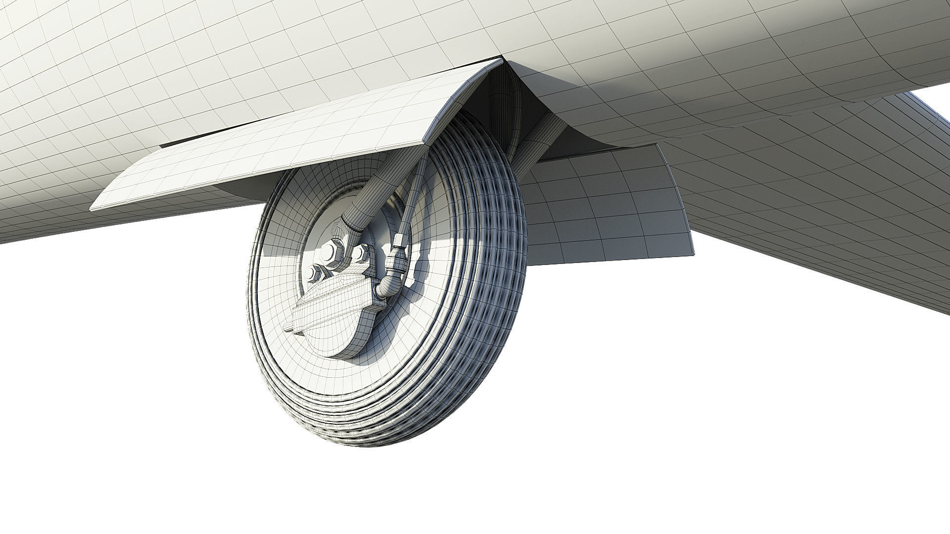 Rolladen-Schneider LS4 Glider  3D model_30