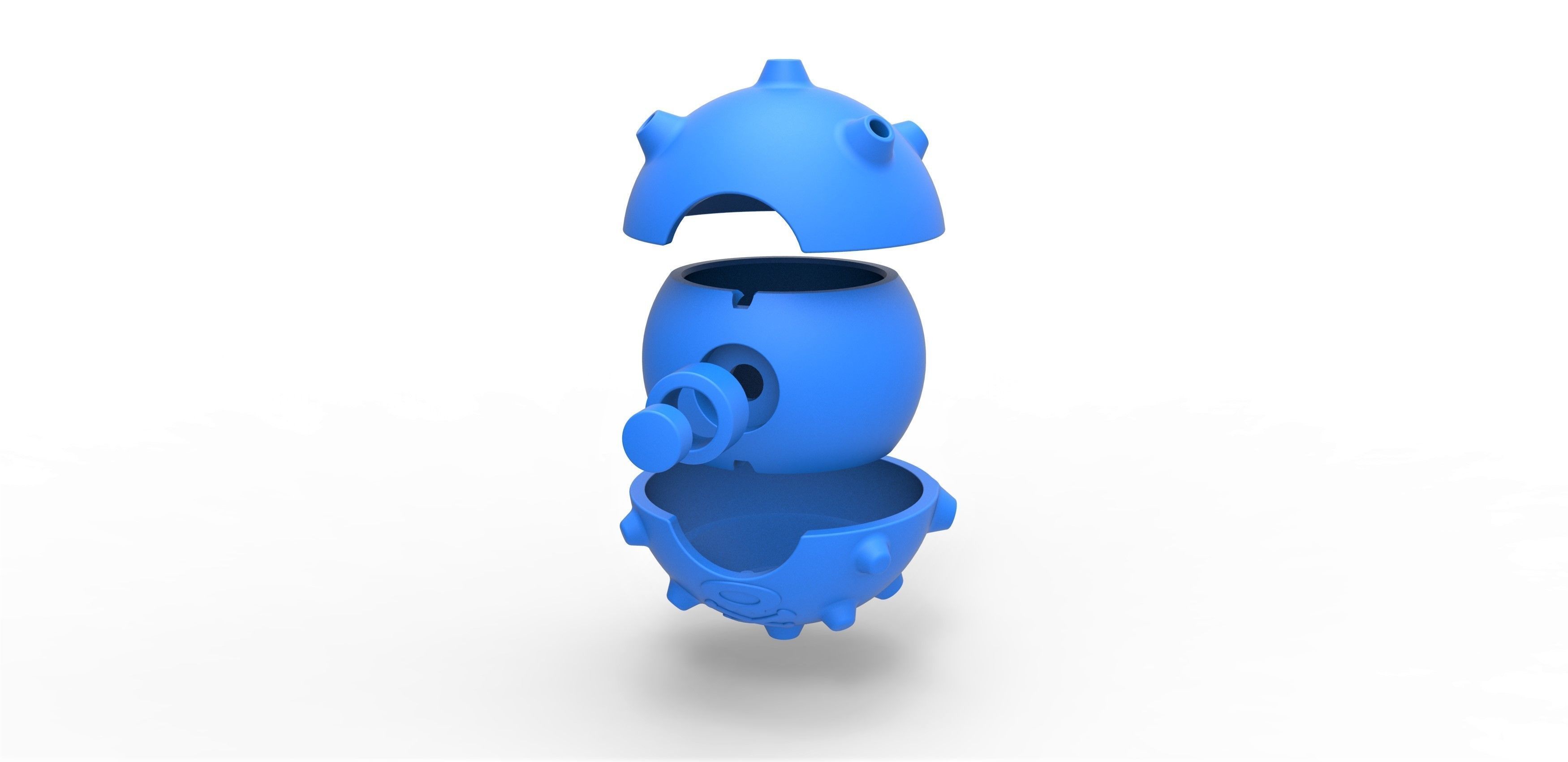 Koffing orb 3D print model_17