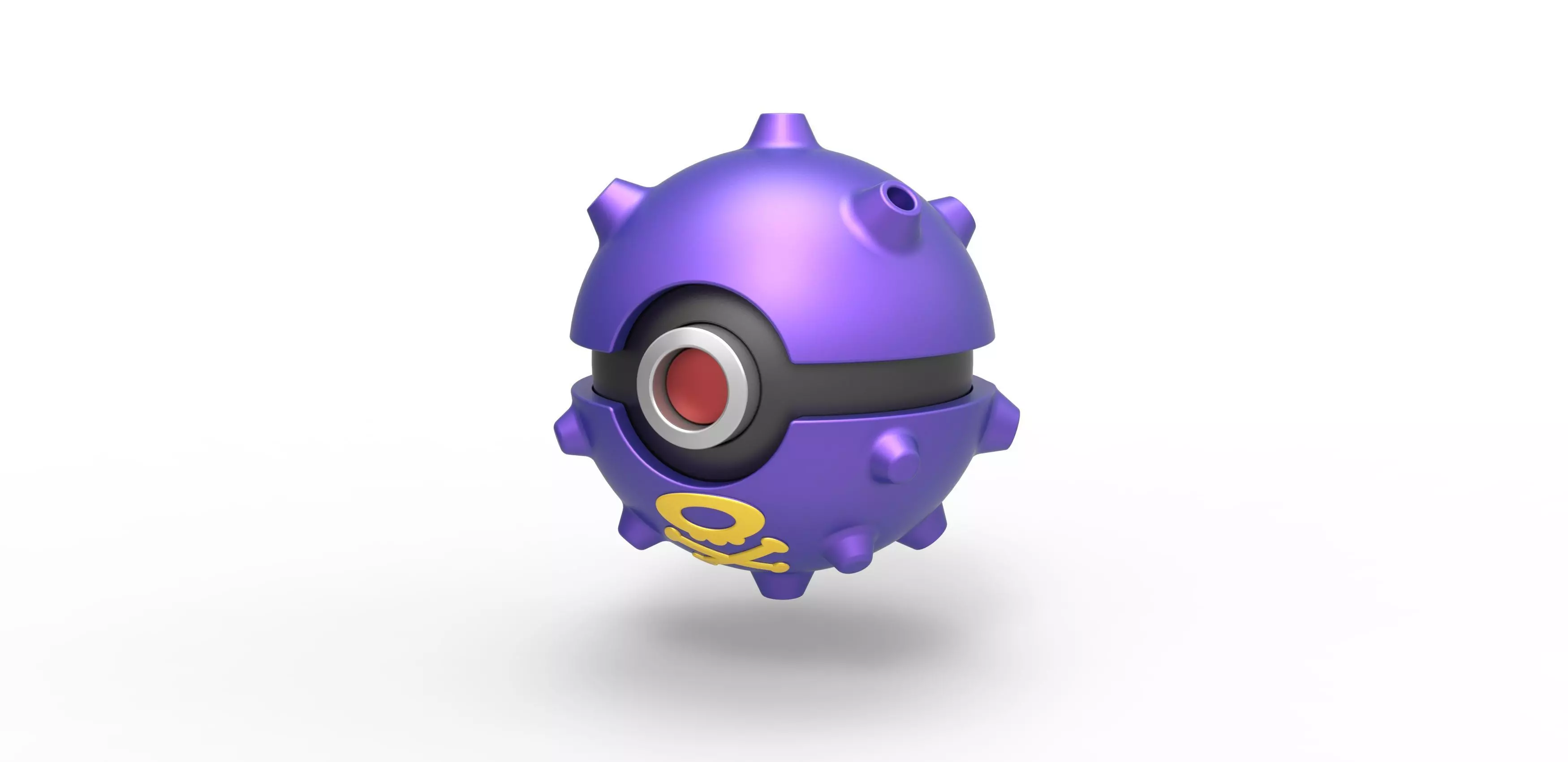 Koffing orb 3D print model_0