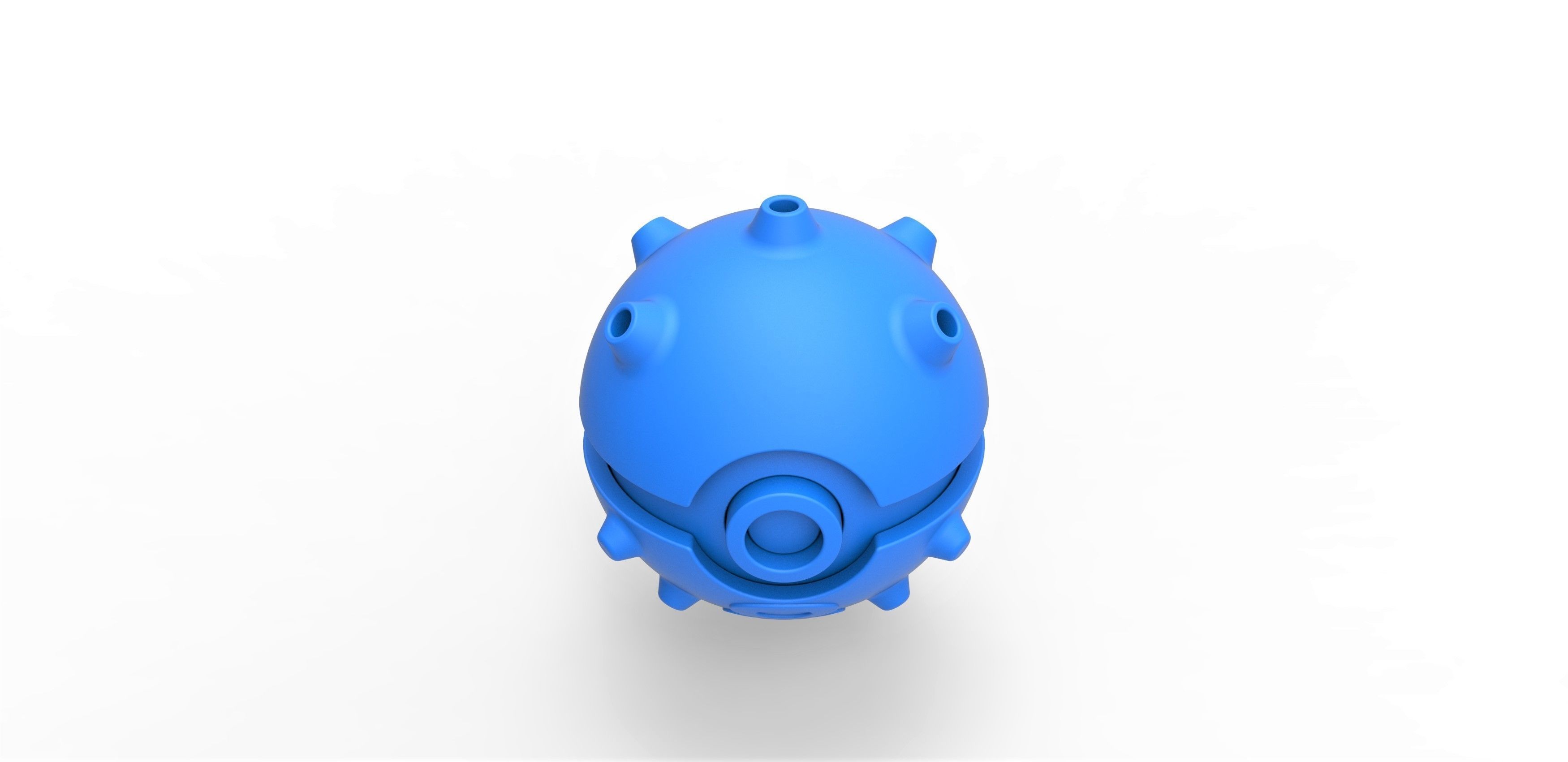 Koffing orb 3D print model_12