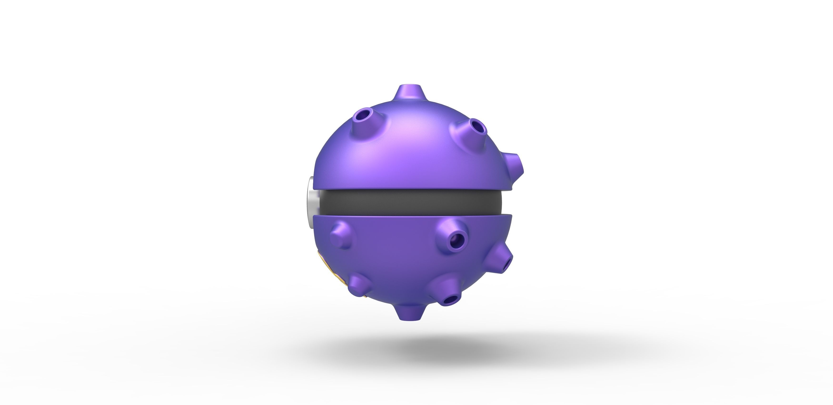 Koffing orb 3D print model_6