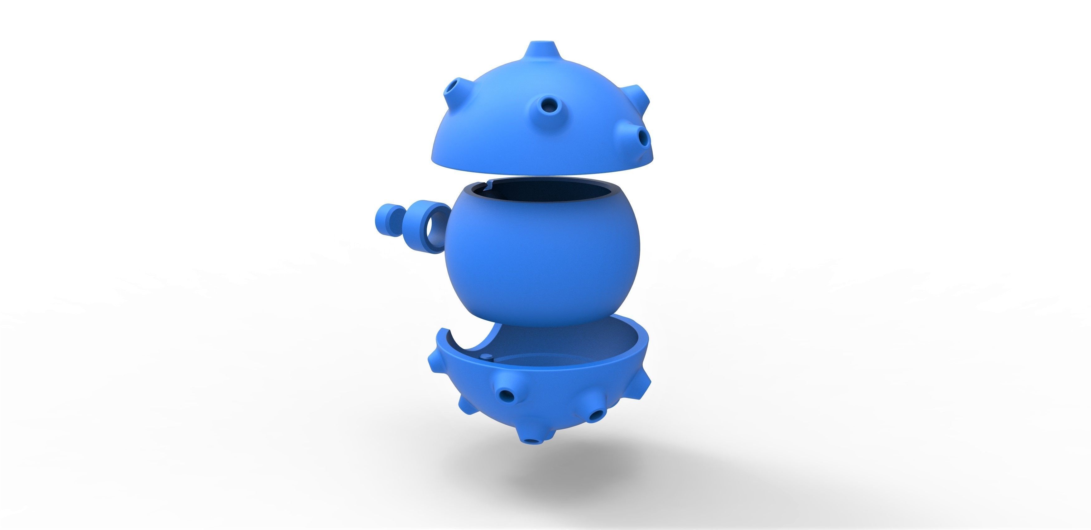 Koffing orb 3D print model_19