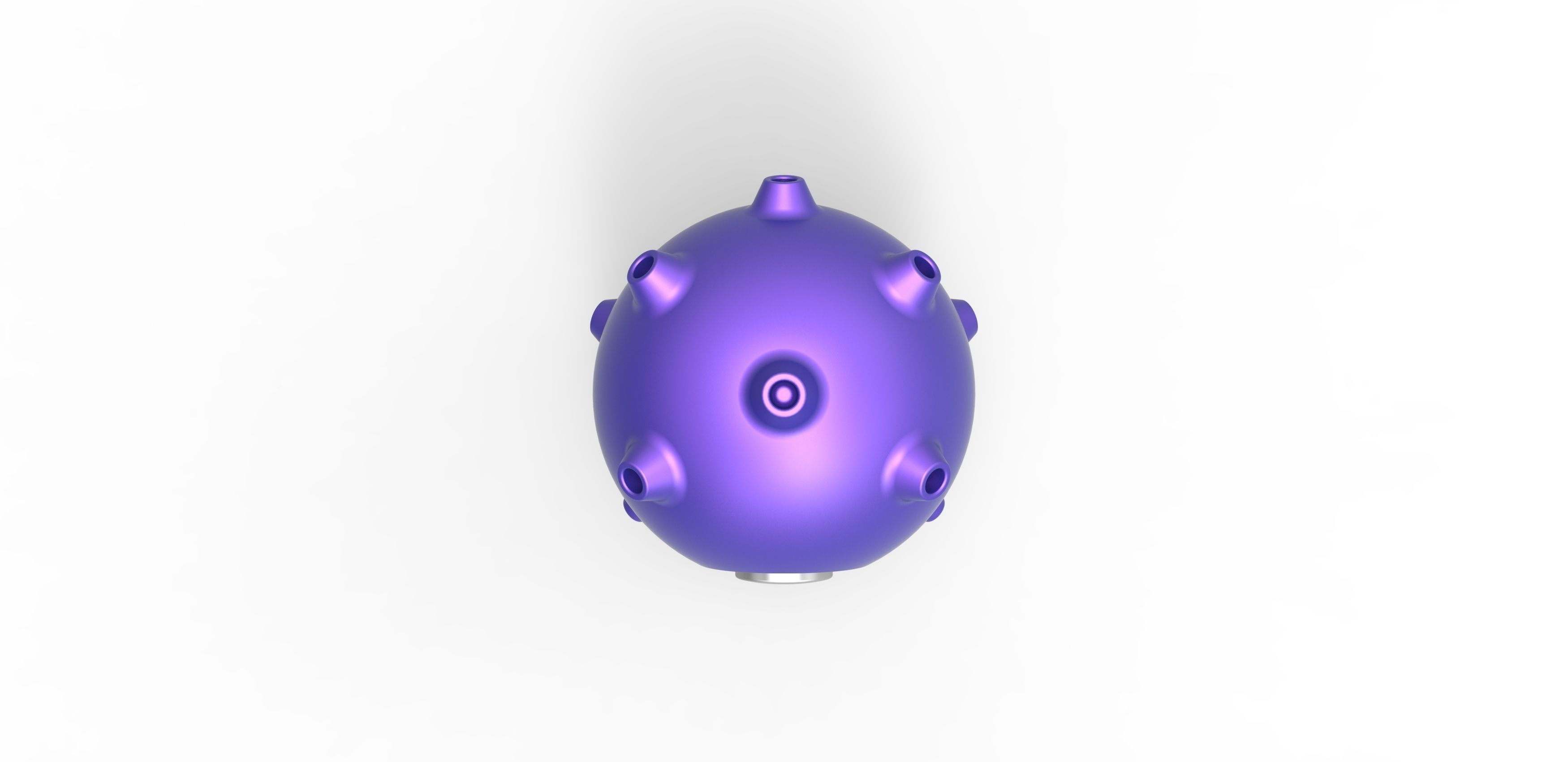 Koffing orb 3D print model_5