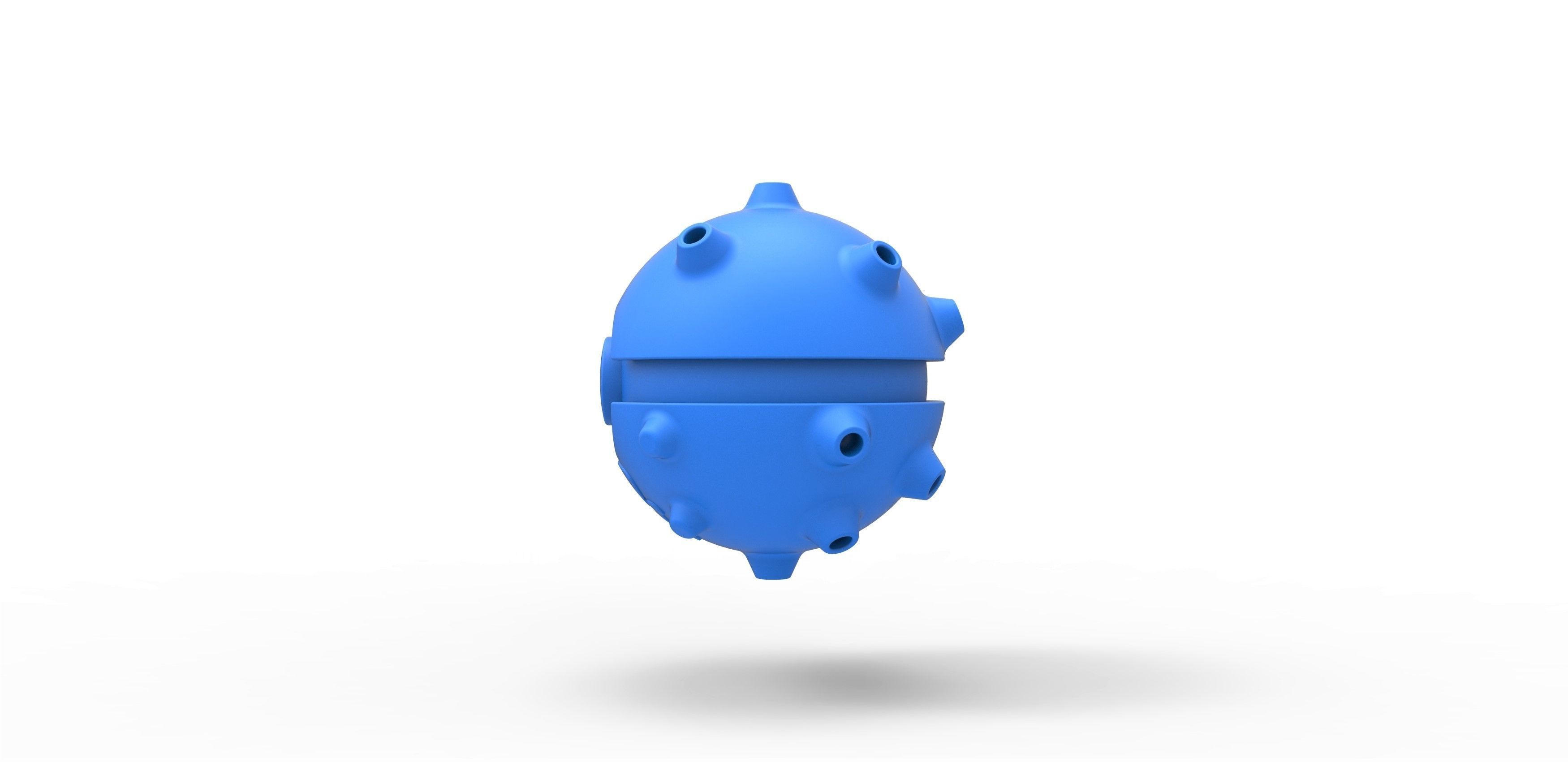 Koffing orb 3D print model_14