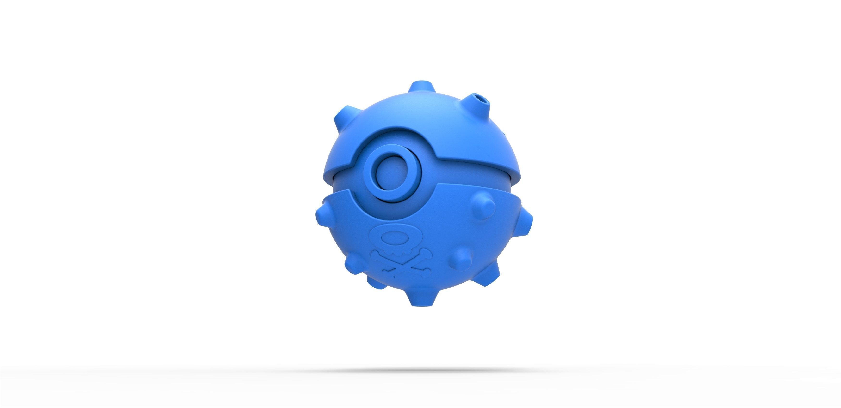 Koffing orb 3D print model_9