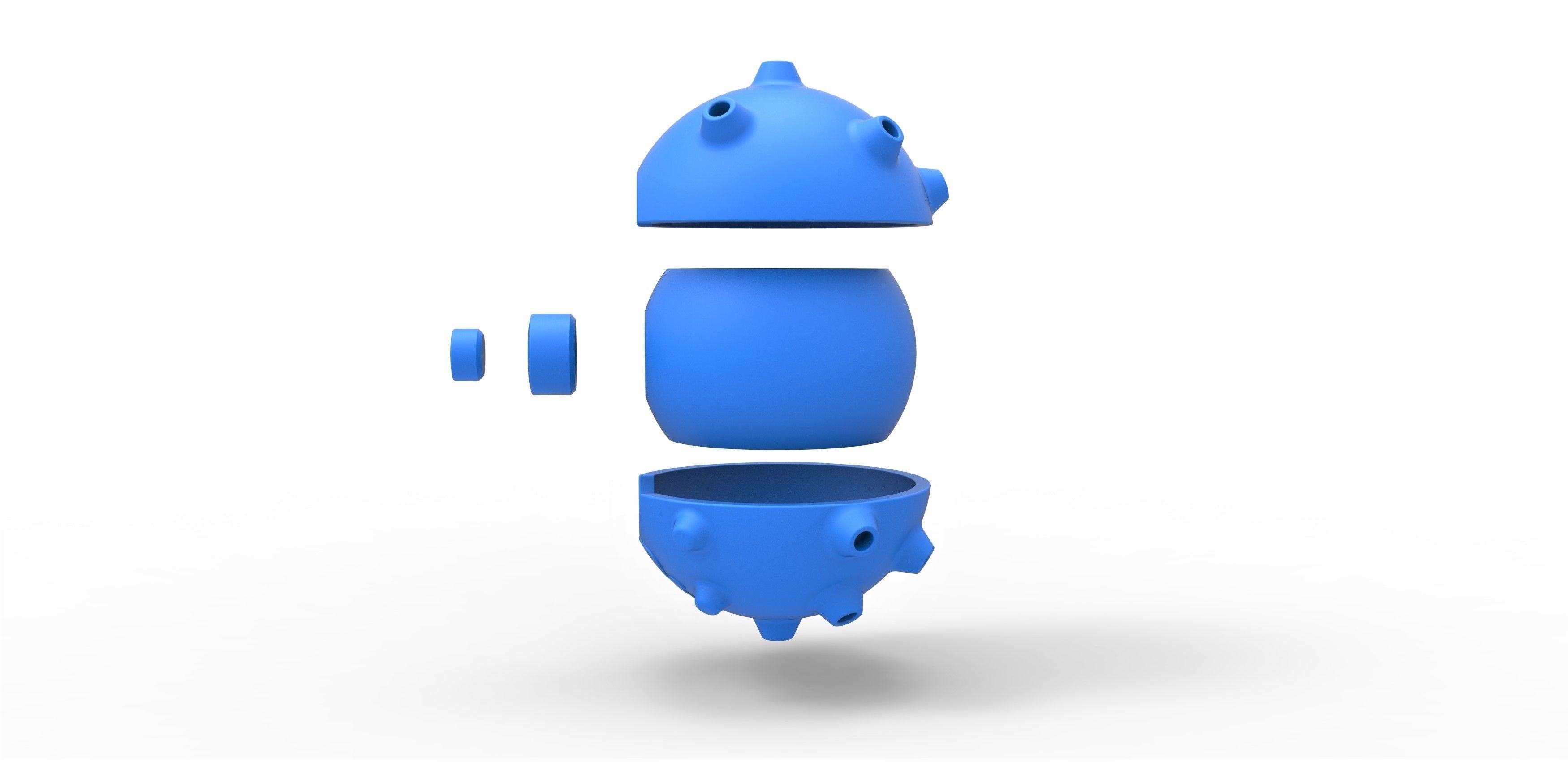 Koffing orb 3D print model_18