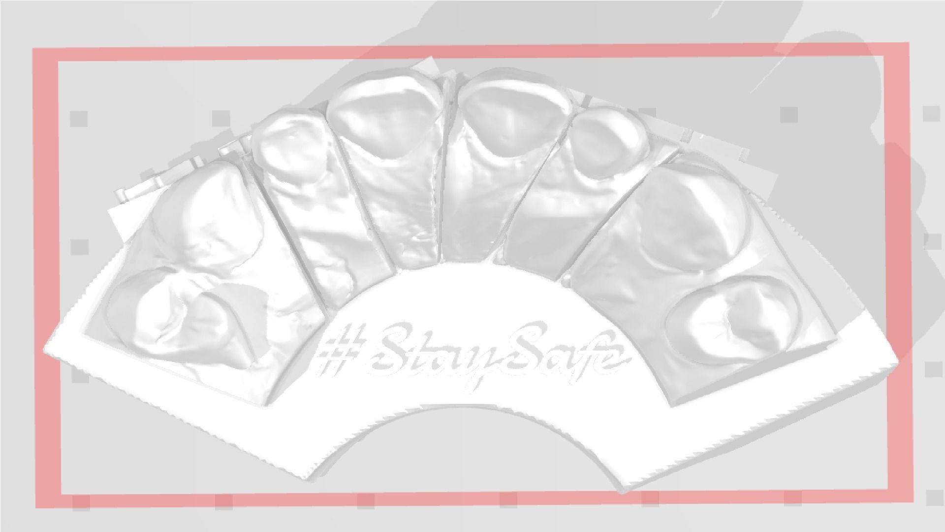 EDM Dental Practice Special Case Die System Veneer 3D print model_6