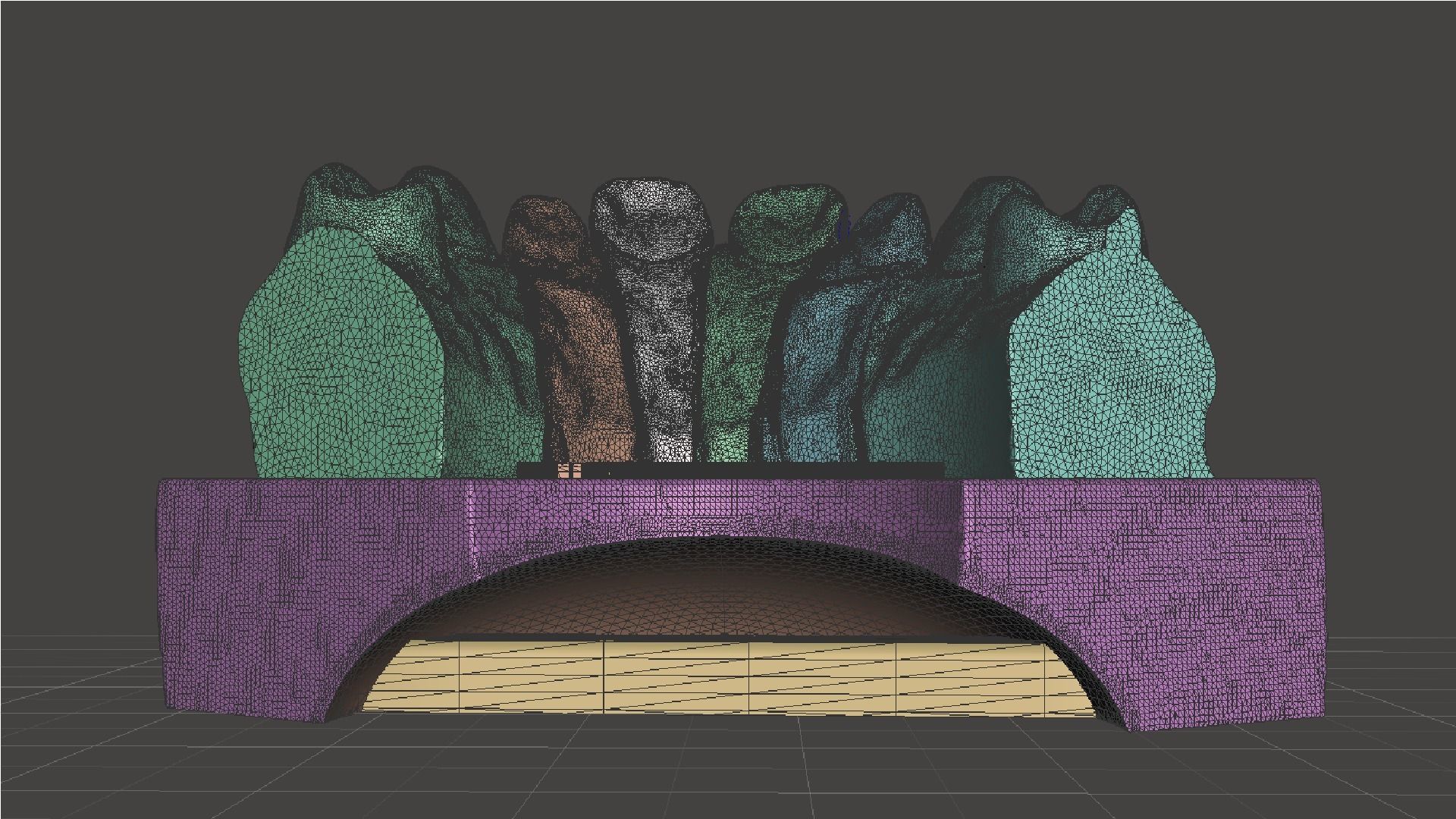 EDM Dental Practice Special Case Die System Veneer 3D print model_7