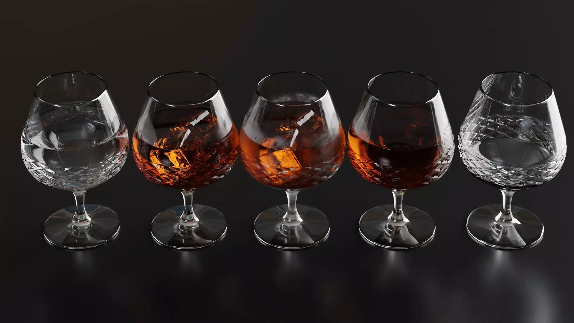 Brandy Snifter 6 3D model