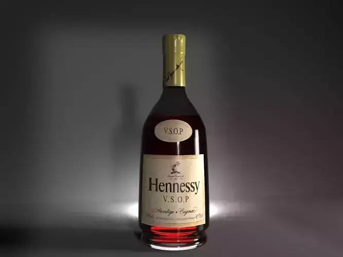 Hennessy Cognac  3D model