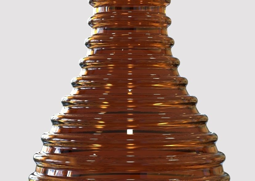 Flower Vase 3D print model_35