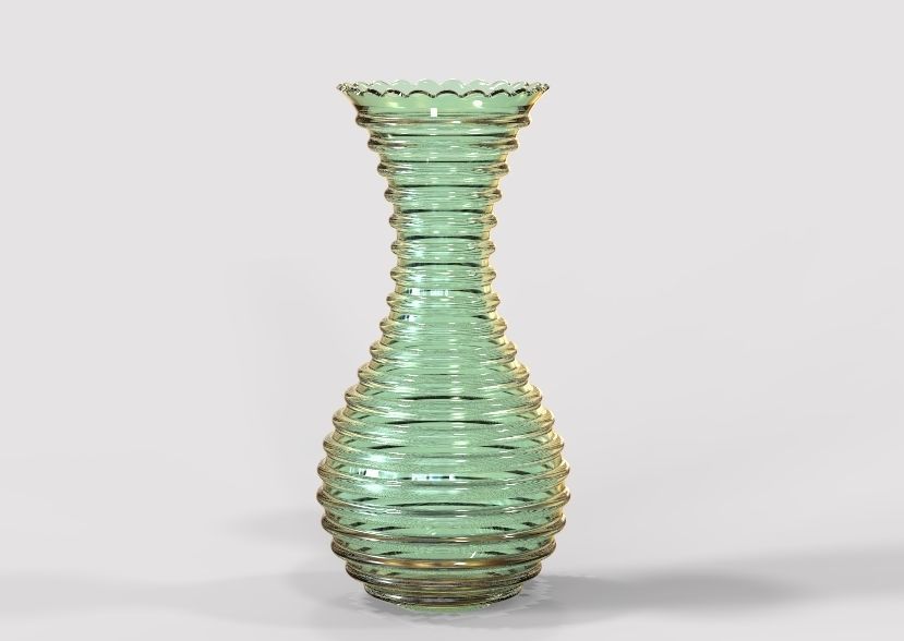 Flower Vase 3D print model_27