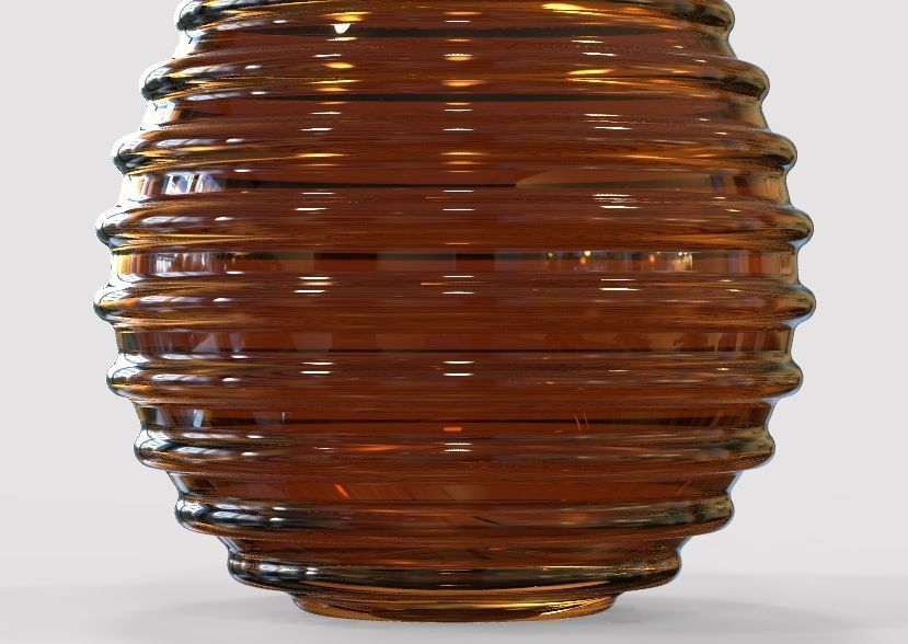 Flower Vase 3D print model_33