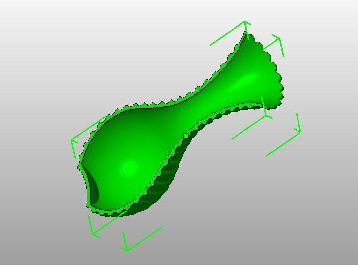 Flower Vase 3D print model_17
