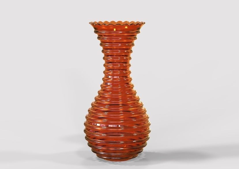 Flower Vase 3D print model_26