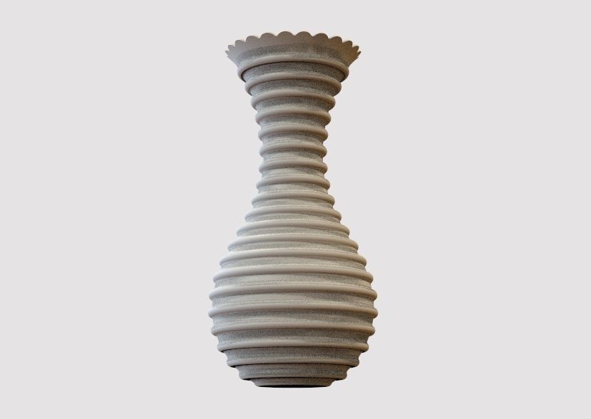 Flower Vase 3D print model_20