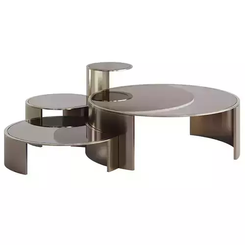 FENDI CONSTELLATION LITE COFFEE TABLE Low-poly 3D model FENDI CONSTELLATION LITE COFFEE TABLE Low-poly 3D model