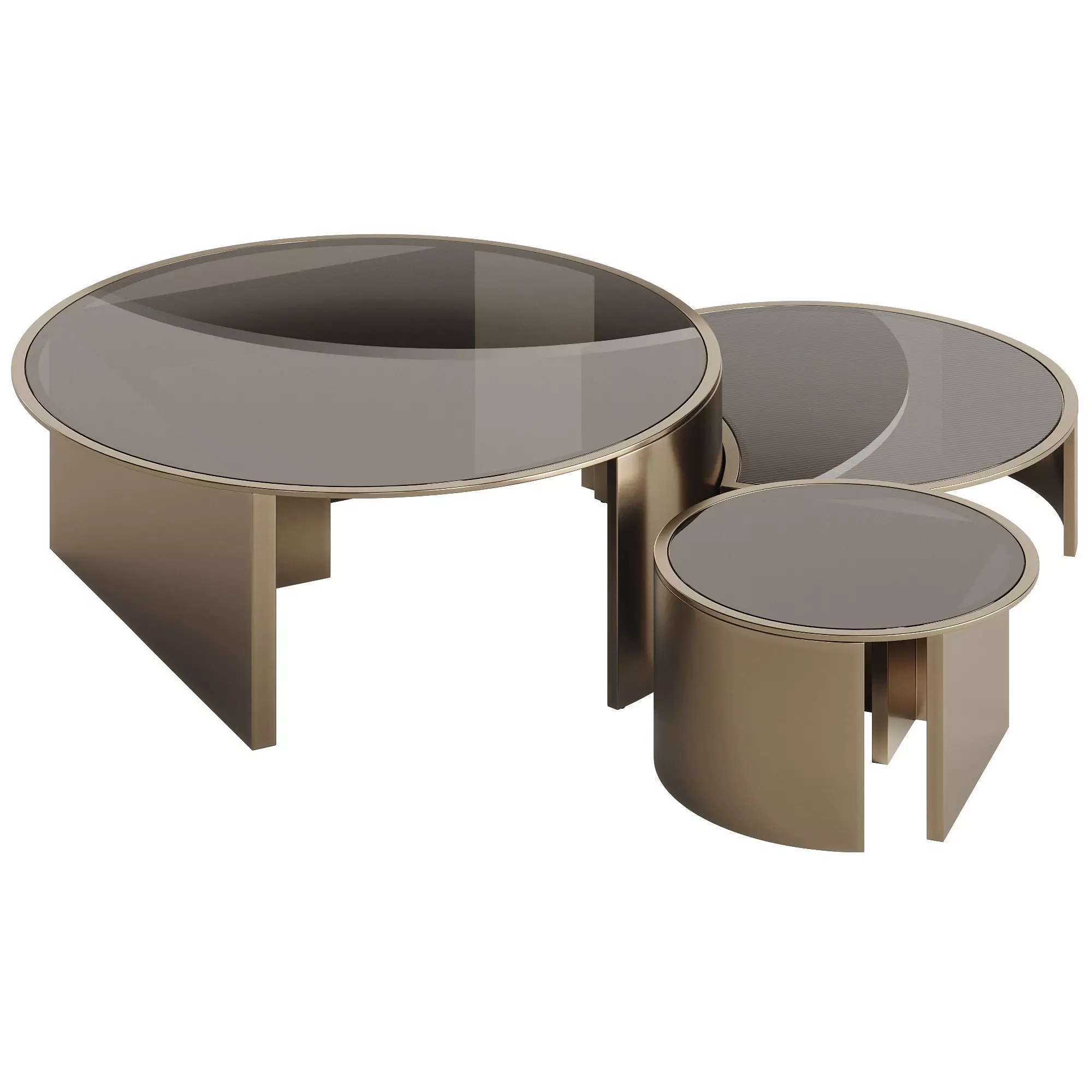 3D model FENDI CONSTELLATION EFFE COFFEE TABLE VR / AR / low-poly 