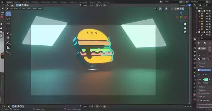light burger