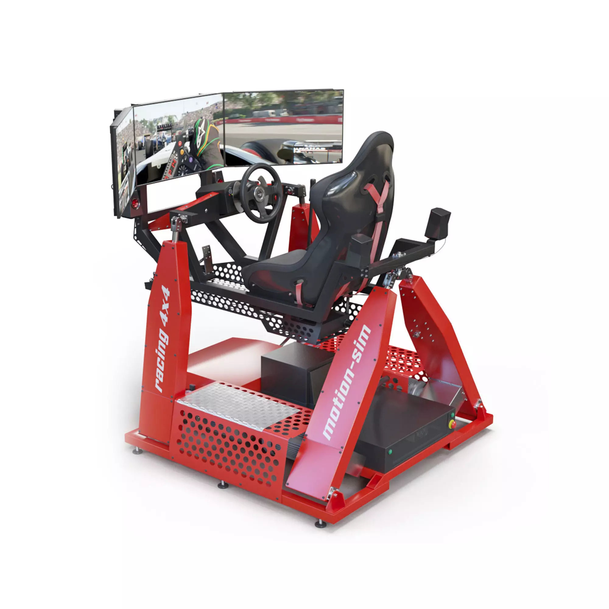 Racing Game Simulator motion sim 3D model_0