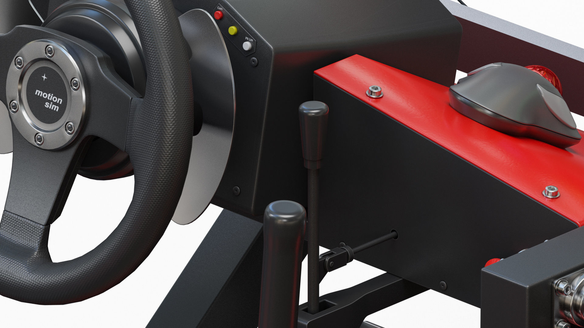 Racing Game Simulator motion sim 3D model_10