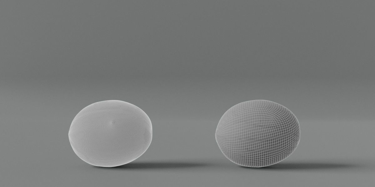 Photorealistic Gaya Melon Low-poly 3D model_5