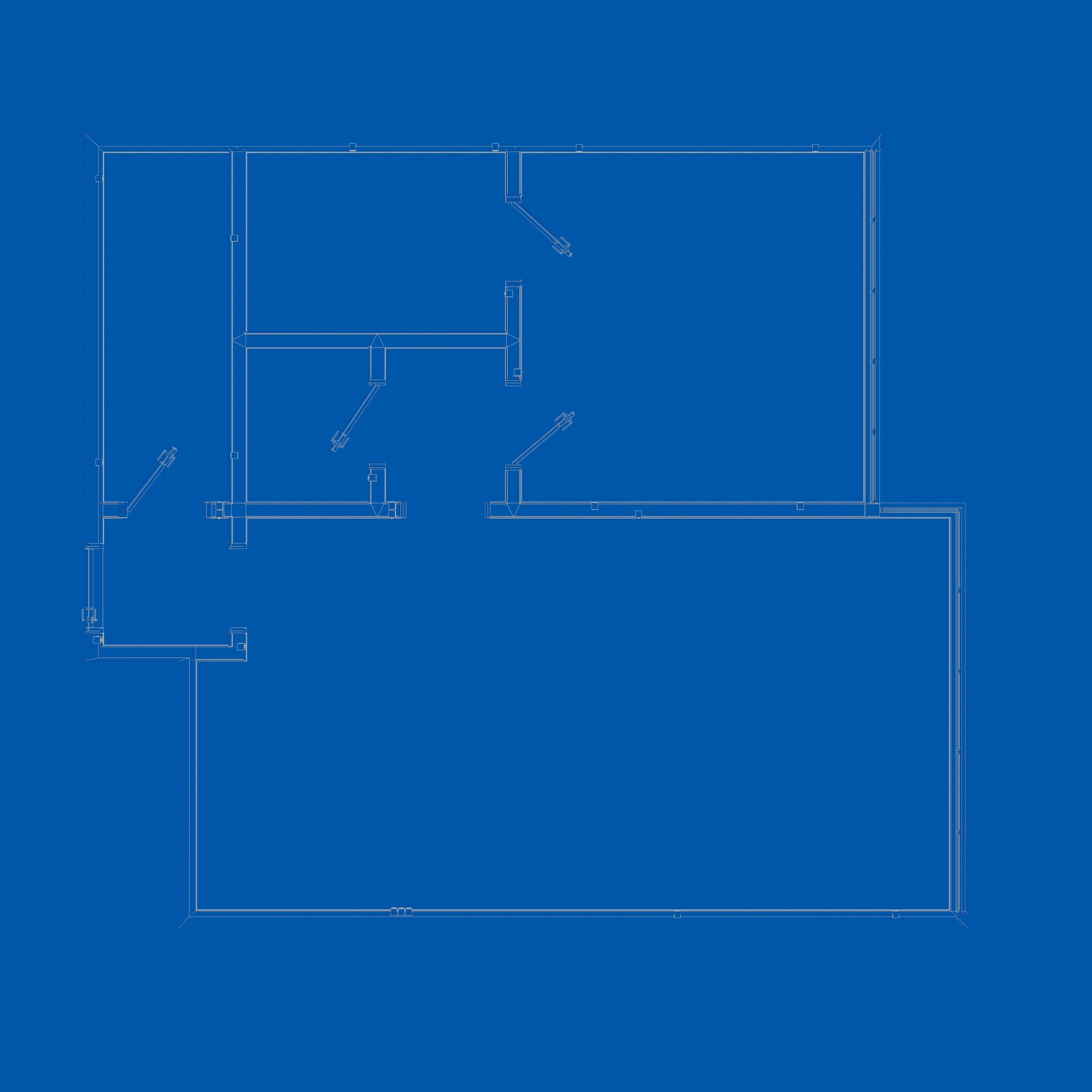 Luxury one bedroom apartment Low-poly 3D model_30