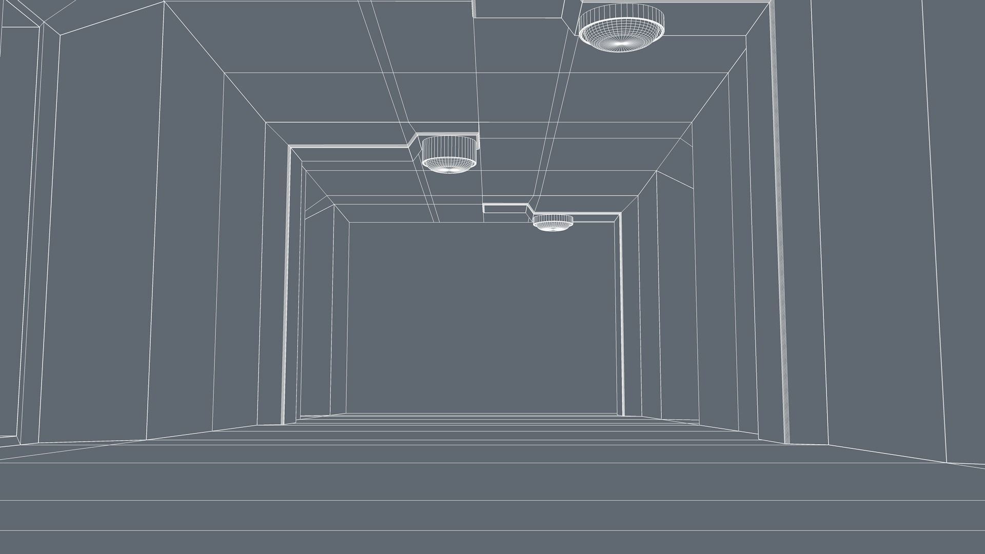 Sci Fi Tunnel 3D model_10