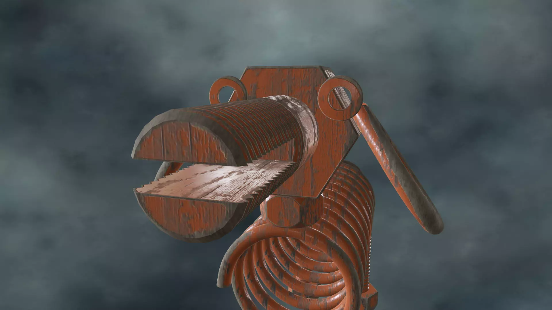 DOGR-003 Dog Parts 3D model_0