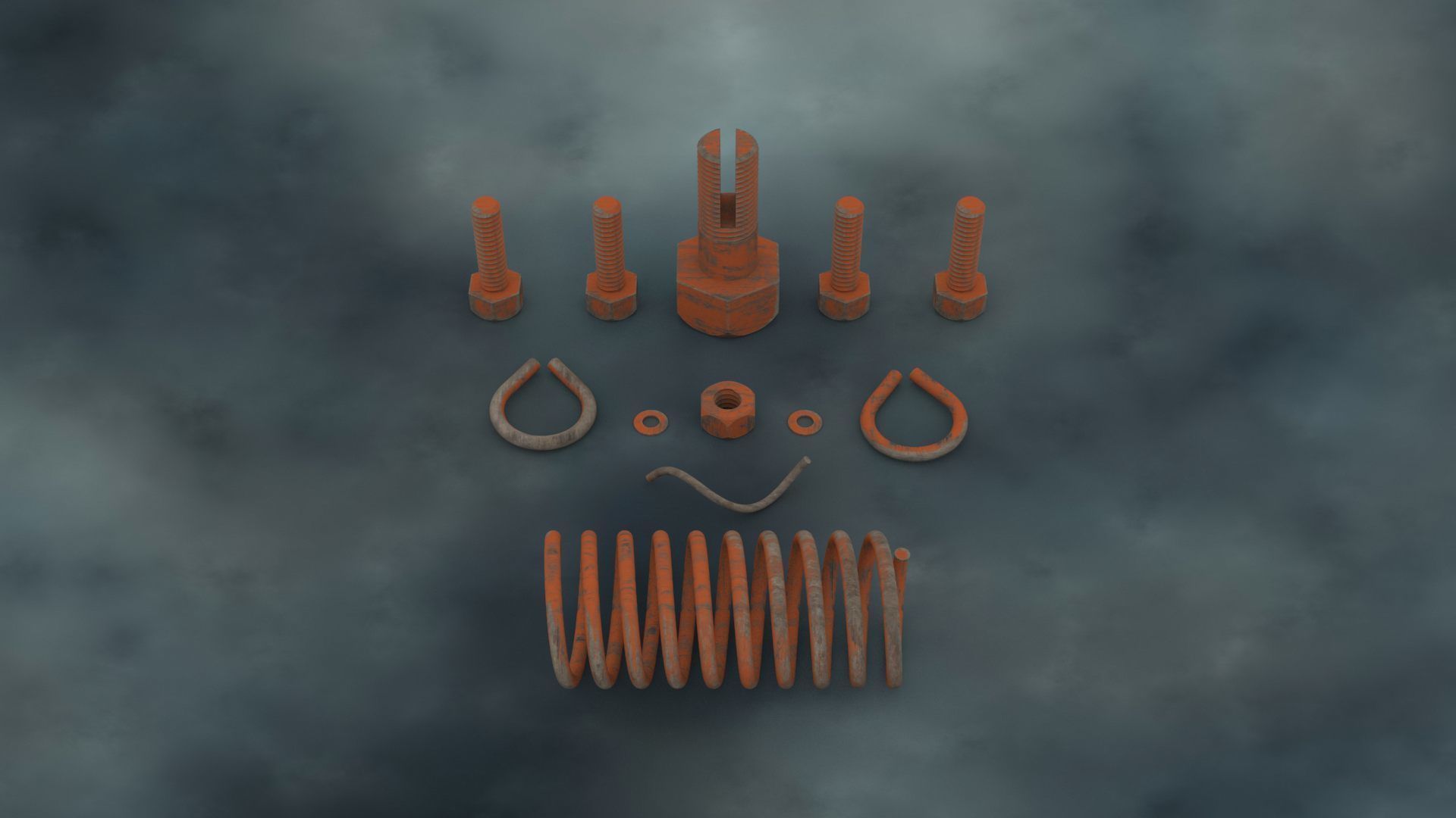 DOGR-003 Dog Parts 3D model_3