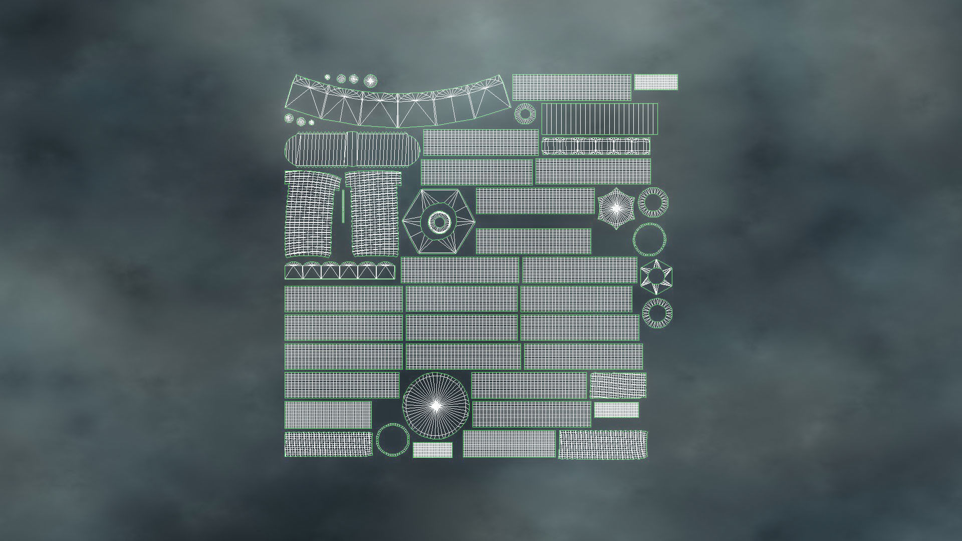 DOGR-003 Dog Parts 3D model_8