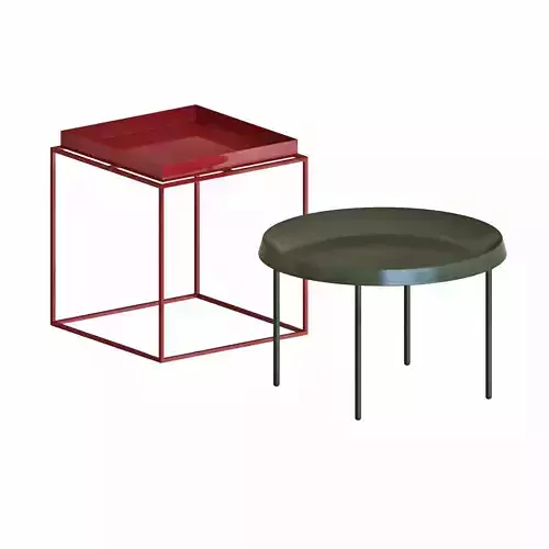 Hay tables 2 3D model