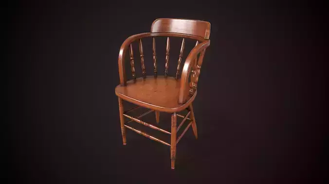 Old victorian chair