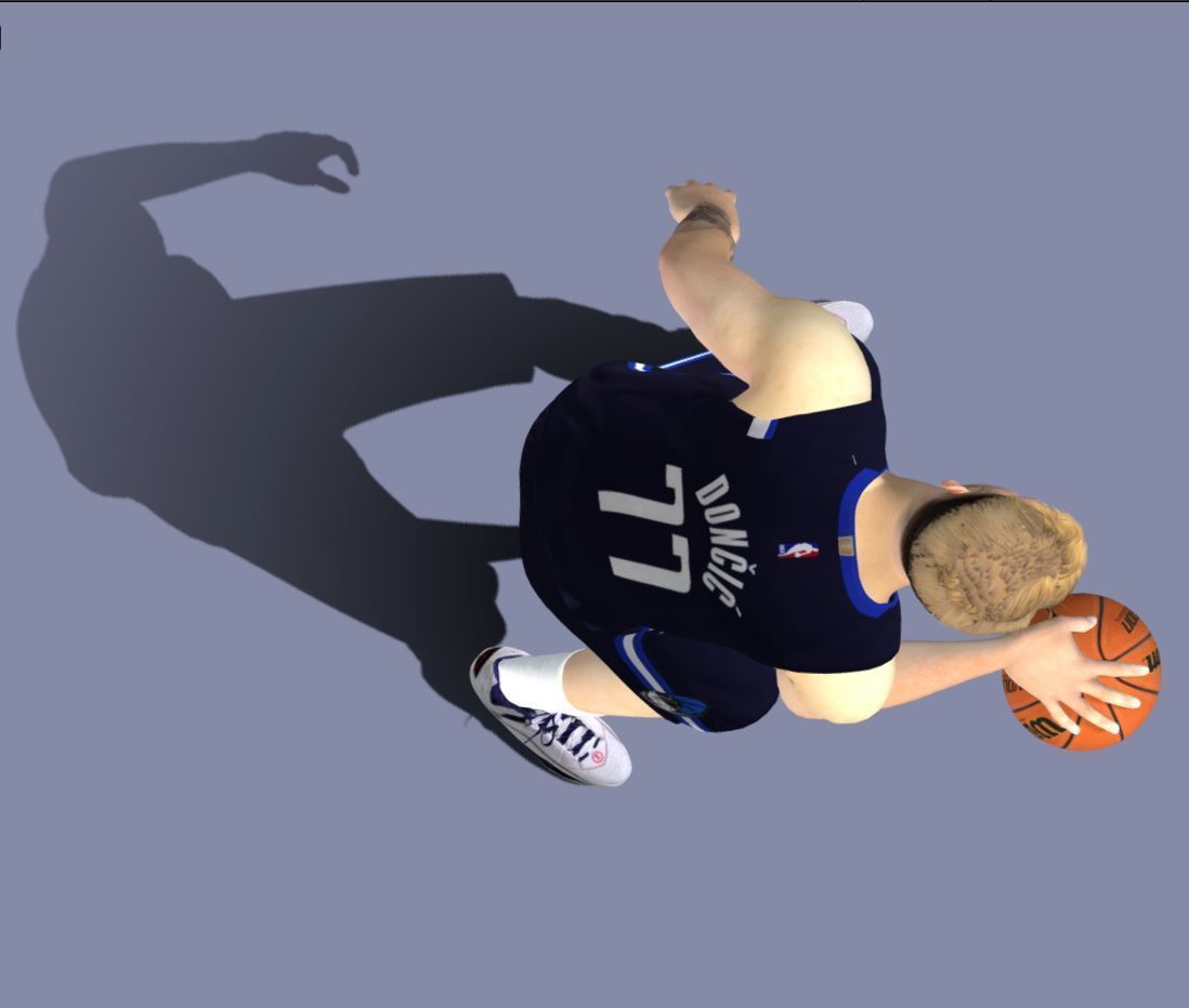 3D Rigged Luka Doncic NBA 3D model_5